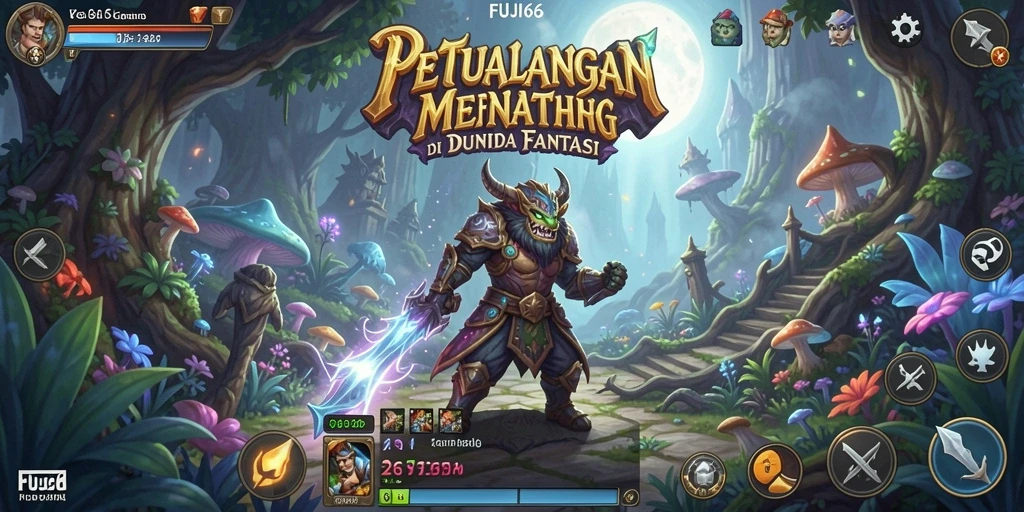 Tampilan gameplay dari FUJI66 dengan petualangan seru dan menarik.