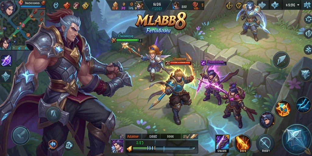 Tampilan gameplay MLBB8 yang mendebarkan dalam petualangan fantasi.