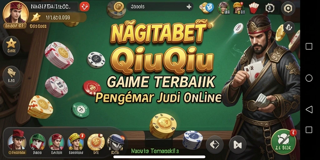 Tampilan gameplay QiuQiu yang menarik di NAGITABET.