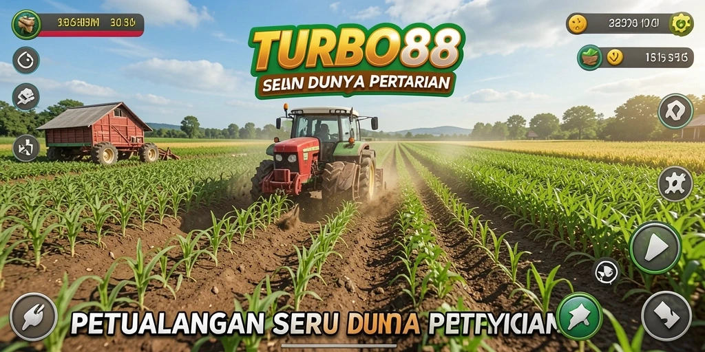Tampilan gameplay menarik dengan aktivitas pertanian yang seru.
